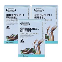 마더네스트 초록입홍합 글루코사민 상어연골 1500mg 100정 x 3개 세트 그린머슬 초록홍합 / Mothernest Greenshell Mussel 1500mg 12