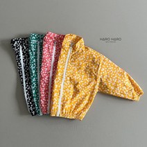 C (기획)데이지바람막이 옐로우 코랄 그린 블랙 S-4XL호 국내 아동복 아기옷 여아 남아