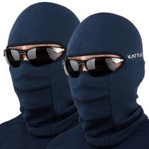 블랙베인 춘추 3단 바라클라바 1+1 복면 마스크 자전거 오토바이 BALACLAVA, 네이비+네이비