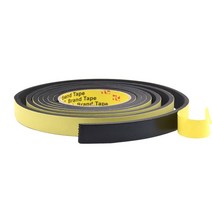 폼 양면 테이프 몰딩 단면 접착 방수 날씨 대비 폼 스폰지 고무 스트립 테이프 5m x 10mm 창 도어 씰, 01 5mm_10 15mm_03 10m