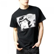 트레셔 보이프렌드 반팔티 BLACK