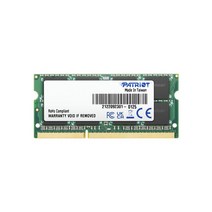 [PATRIOT] 패트리어트 DDR3 8G PC3-12800 CL11 SIGNATURE 1600MHz 노트북용 저전력