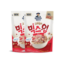 퀘이커 그래놀라 믹스-업 딸기 350g 1팩 + 1팩 더