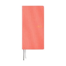 호보니치테쵸 2023 다이어리 위클리 만년필 다이어리 MEGA 핑크 일본어판 업무 수첩