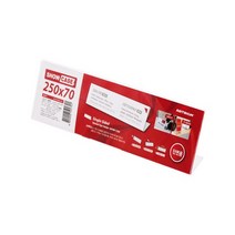SHOW CASE 단면 250x70mm A2507