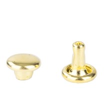 가시메알 양면 5X5MM - 골드 50세트, 단품, 50개