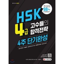 HSK 4급 고수들의 합격전략 4주 단기완성, 시대고시기획 시대교육