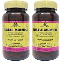 Solgar 솔가 여성비타민 Female Multiple 120정 2병