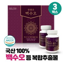 프리미엄 백수오 골드 백수오추출물 100% 국내산 백수오 사용 백수오등 복합추출물 함유, 600mg x 90정, 3박스, 2통