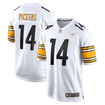 NFL 피츠버그 스틸러스 14번 조지 피킨스 럭비 미식축구 저지 유니폼