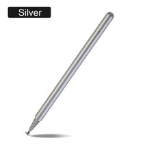 스타일러스 펜 ios android 샤오미 애플 펜슬 태블릿 ipad 연필 터치 스크린 그리기 펜 전화 터치 스타일러스, 1실버