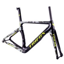 도토리몰 튼튼한 TRIFOX-풀 카본 로드 바이크 프레임 세트 자전거 X10 카모 디스크 브레이크 DI2 BSA BB68 나사산 700 x 25C 쓰루 액슬 에어로, [04] L-56, [02] Camo