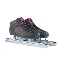 스피드스케이트화 아이스스케이트 피겨 취미 선수 스케이팅 강습 레슨 수업 레드 블랙, EU41