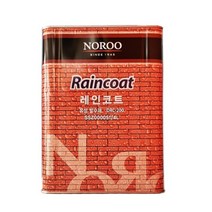 노루페인트 레인코트 4L 유성발수제 외벽방수 적벽돌 방수, 4000ml