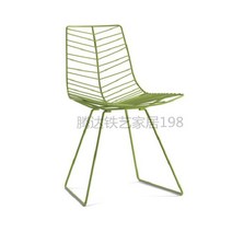 철망의자 금속체어 철망체어 심플, 라이트 핑크