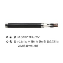 WM TFR-CVV 1.5SQ * 30C(넘버링) 절단조장 WM, 상세페이지 참조