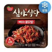 동원 심야식당 뼈없는불닭발, 1개