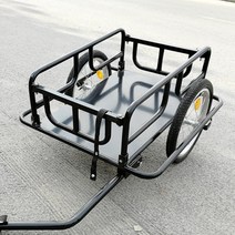 트레일게이터 자전거 트레일러 웨건 소형 수하물 화물 트롤리 인력거 여행 수레 구르마 카라반 짐칸 연결자전거 토우바 연결바, 용접 일체형