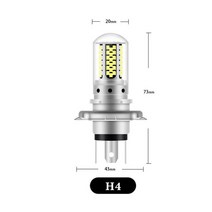 오토바이안개등 세트 브라켓 튜닝 1pc h4 led 오토바이 헤드라이트 led ba20d p15d 램프 12v 6000k 108pcs 칩 led 오토바이 램프 fog lamp