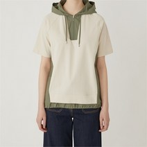 OLIVIA LAUREN NC13 배색 후드 티셔츠 VVCASYM3381