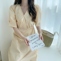 치코엘라 ㅡ 부크나 퍼프 브이랩 원피스