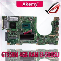 Akemy K501LX GTX950M Asus 마더 i3-5005U 4G RAM 내장 그래픽 카드 DDR3, 한개옵션0