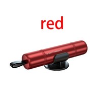 차량망치 탈출도구 비상탈출 차량용안전용품 비상새버전 자동차 창문 브레이커 비상 망치 안전 벨트 절단, 02 red