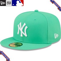 [미국정품] 770101 스냅백 캡모자 MLB [애틀랜타 브레이브스] 뉴에라 Logo 59FIFTY Fitted Hat - Green