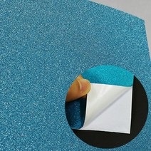 페토닷컴 케이크 토퍼 만들기 종이 용지 A4사이즈 38종 모음 파티픽, 32. 글리터스티커 스카이, 1매
