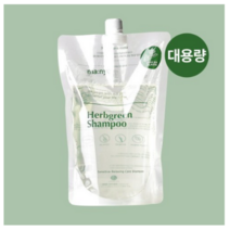 마녀공장 [대용량] 허브그린 샴푸 리필 1100ml, 4개