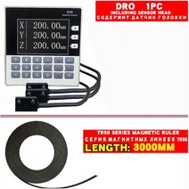 강아지체중계 고양이 반려 동물 저울 미니 tTtl 판독 Lcd 세트 Dro 마그네틱 2 축 Sino 광학 선반 전자 선, 06 S35-3-3M, 한개옵션1