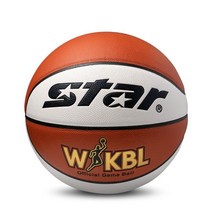 스타스포츠 농구공 WKBL GAME BB366, 오렌지화이트/6호