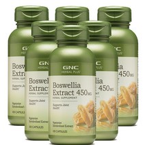 GNC 보스웰리아 추출물 450mg 캡슐, 100개입, 6개