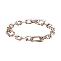 925 스털링 실버 겨울 Stil Mich Serie Armband Runde verliegelung Kette Frauen Mode Schmuck Geschenk, 04 19, 04 MB003