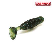 다미끼 아이 그럽 2인치 웜 쏘가리 꺽지 배스 민물루어, 108