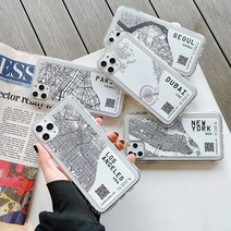 도시지도 젤리 케이스 아이폰케이스