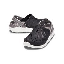 [크록스 키즈] [크록스] 키즈 라이트라이드 클로그 K / 205964-066 블랙 / C