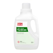 소다버블 액상세탁세제 본품 2000ml, 1개, 2.1kg