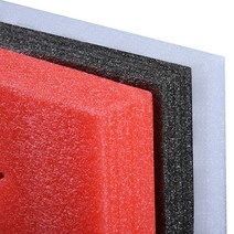 스티로폼 포장재 고밀도 압축스폰지 폼보드 발포 EPE, 5mm (2m x 1m 레드)