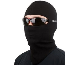 카투스 가을 겨울 봄 겸용 HEAT 페이스 바라클라바 BALACLAVA 복면 자전거 마스크, 블랙