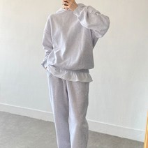 맨투맨 조거 기모 트레이닝 세트