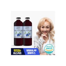 참앤들황토농원 맛있는 하스카프100 댕댕이나무 허니블루베리 1L 2병