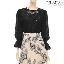 율미아스탭 율미아스탭 펀칭아일렛블라우스_S3S1BL5021