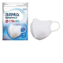 크리넥스 데일리 방역 마스크 KF94 대형 1입, 138개