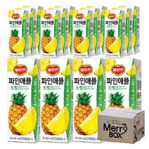 델몬트 파인애플 드링크, 190ml, 44개