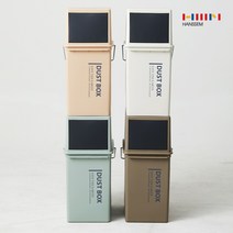 [한샘몰x샤바스] 케이스 슬림 휴지통 (4종 택1), 01.케이스 슬림 휴지통 화이트