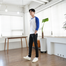 GBM 댄디 히든테크 기능 슬랙스 블랙.