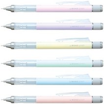 MONO 그래프 파스텔 샤프 스프머 6종 세트, 0.5mm, 1세트