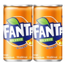 환타 오렌지, 190ml, 30개