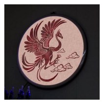 핫트랙스 Nr131LED액자35R풍수에좋은그림타입2.주작